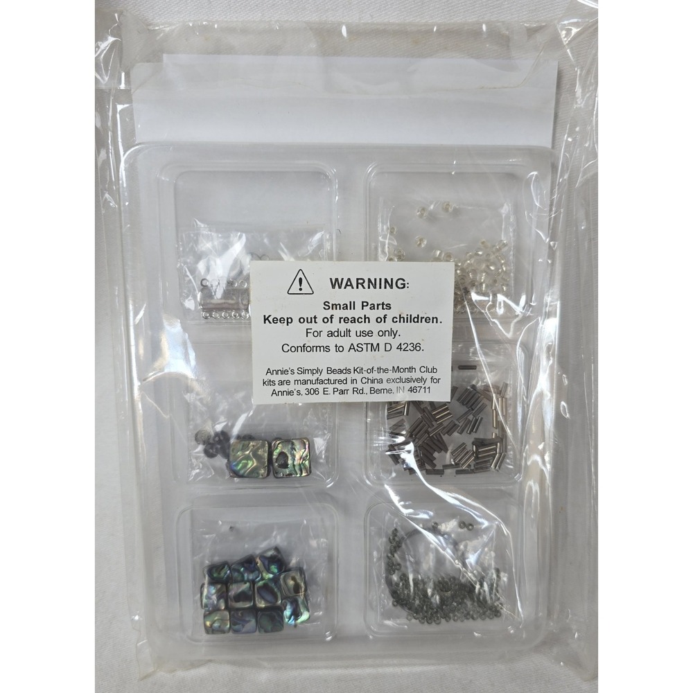 Annie's Simply Beads Kit Of The Month "Shimmering Tide" BD065 Necklace - Picture 2 of 2
